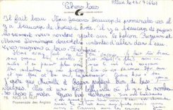 CPA Niza la caminata de la noche del ingles