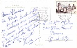 CPA Paris the Basilica duSacre Heart