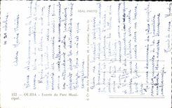 CPA Oujda Entrance of Municipal Park