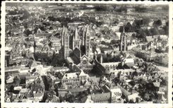 CPA Tournal Cathedrale et Beffroi