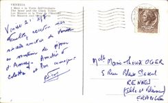 CPA Venezia I Mori E Torre LED Orologio