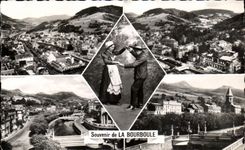 CPA Bourboule View Casino The bourree Bridges On the Dordogne Church