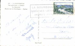 CPA Bourboule View Casino The bourree Bridges On the Dordogne Church