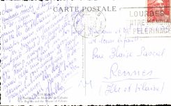 CPA Lourdes the Basilica and Mantagne of the Martyrdom