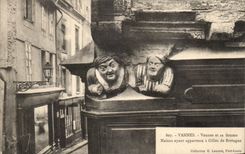 Las valvulas de las valvulas de CPA y su esposa de Maison que pertenecen tiene Gil de Bretana