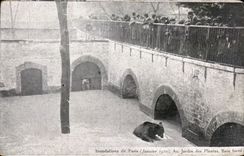 CPA Inondations of bets to the botanical garden bath forces Ours