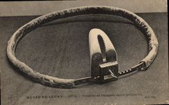 CPA museum of Cluny metal Girdles Erotic chastity Time of the Crusades