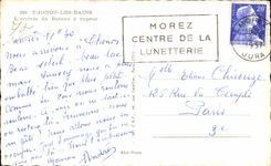 CPA Thonon Les Bains the arrival of the Steamer