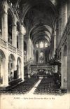 CPA Paris Church Saint Etienne of the Mount the Nave