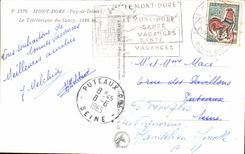 CPSM Mont Gilds the Teleferic of Sancy