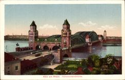 CPA Koin am Rhein Hohenzollernbrucke