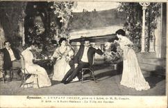 CPA Gymnase la pieza de Cherie del nino en actos del acto tiene el chalet del santo German de Gardan