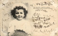 Does CPA Bonne Celebrate to celebrate you I bring this cake will give Me a whole small piece of it? Child Pastrycook