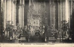 CPA Amiens the Cathedral Chorus