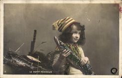 CPA the Small Fisherman Child Poisson Pike