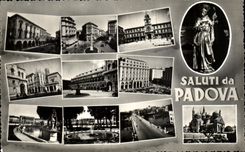 CPA Saluti da Padova