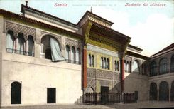 CPA Sevilla Fachada LED Alcazar