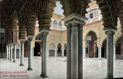 CPA Sevilla Alcazar Patio of Doncellas