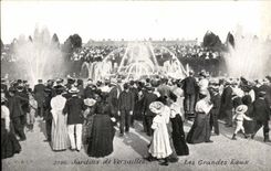 CPA Jardins de Versailles Les Grandes Eaux
