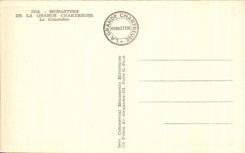 CPA Monastere De La Grande Chartreuse Le Cimetiere