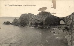 CPA Peninsula of Crozon the Castle of Dinan