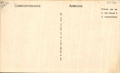 CPA Lourdes Statue of the Virgin of I' Ancienne Parish church in front of which Bernadette was often going to request