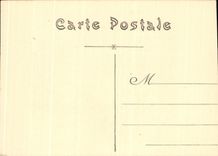 CPA L'Arrive du Courrier Boucher Chien