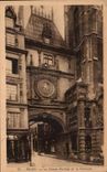 CPA Rouen the Cave Clock and the Fountain