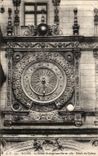 CPA Rouen the large Clock installee in 1389 Details of the Dial