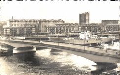 CPA Rouen Buildings of the Docks