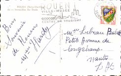 CPA Rouen Buildings of the Docks