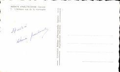 CPA the Abbey of Hautecombe Savoy Seen of the Mountain