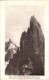 CPA Chamonix Mont Blanc Haute Savoie Le Grepon et l'aiguille du Geant vue des Charmoz