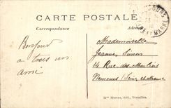 CPA Versailles the basin of Latone one day of Large Water