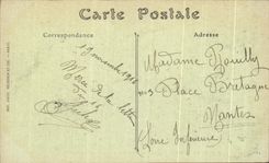 CPA Palais Of Compiegne Chambre has to sleep of I' Imperatrice