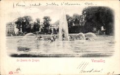 CPA the Basin of the Versailles Dragon