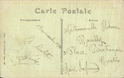 CPA Compiegne Terraces and the Palate