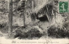 CPA Drill De Fontainebleau Rock of Dom Morin Falls of Houx