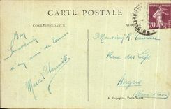 CPA Tours Cloitre de la Psalette Galeries et Escalier