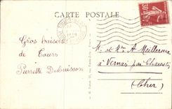 CPA Tours Vue Generale Le Pont Bonaparte le Pont de Pierre et la Cathedrale Saint Gatien