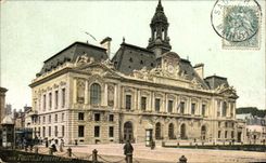 CPA Tours Le Nouvel Hotel Ville