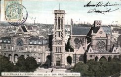 CPA S Germain l'Auxerrois Edite par le Bon Marche Paris