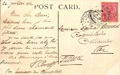 CPA London Leicester Public garden and Alhambra