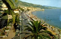 CPA Menton the walk and the Beach