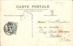 CPA Good-bye the viellie the loop 1903 Monster