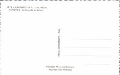 CPA Cauterets La raillere La cascade du Lutour