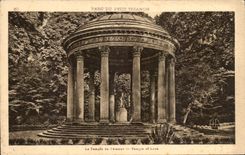 CPA Parc Of Small Trianon the Temple of the Love Temple off Coils Versailles
