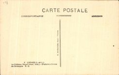 CPA Loaches the Oratorical Royal Castle of Anne of Brittany