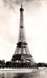 CPSM Paris Et Ses Merveilles La Tour Eiffel Vue de l'avenue de New York