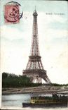CPA Paris Tour Eiffel Peniche